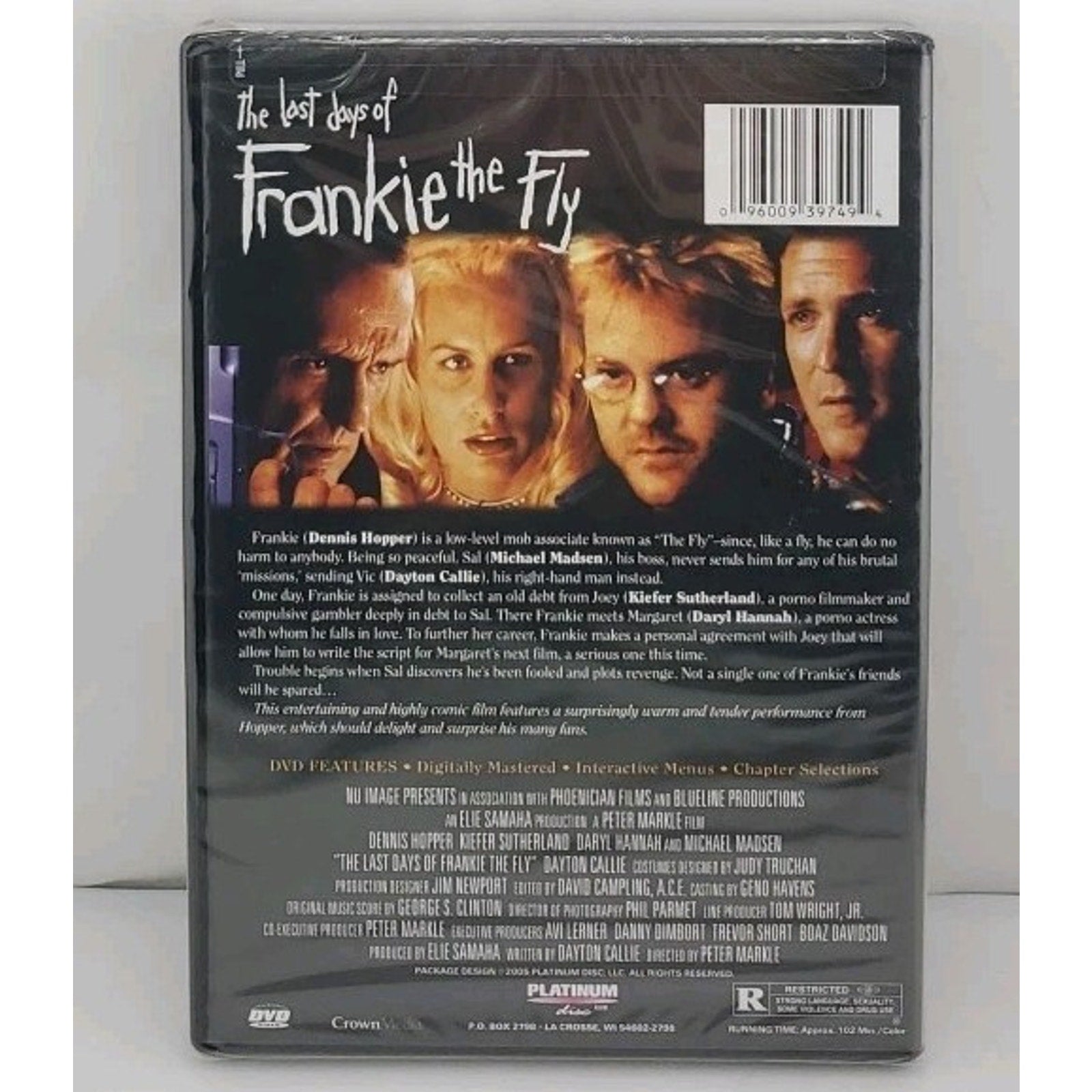 The Last Days of Frankie the Fly (DVD, 2005) *Brand New*
