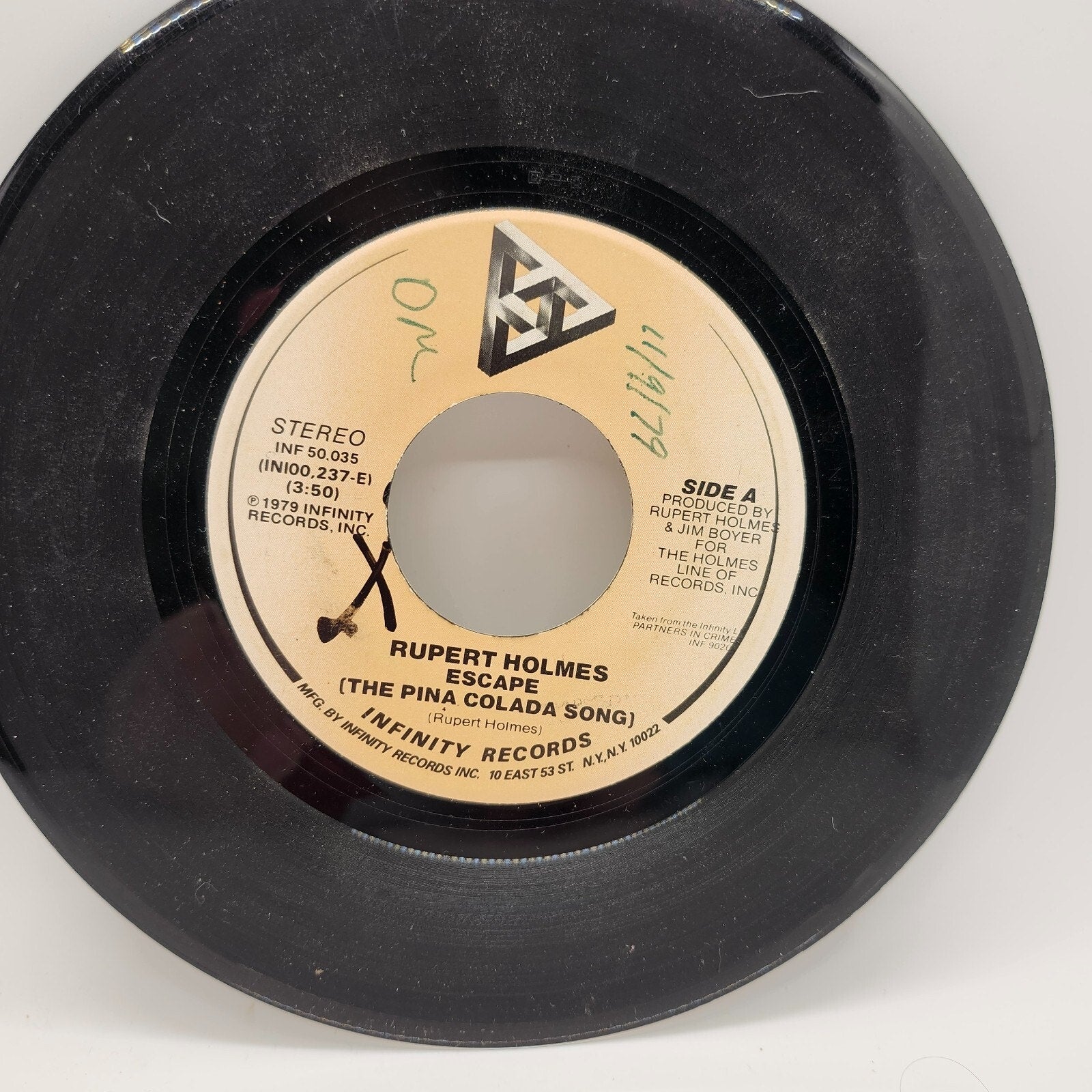 Escape / Drop It By Rupert Holmes (Record) - 237-E