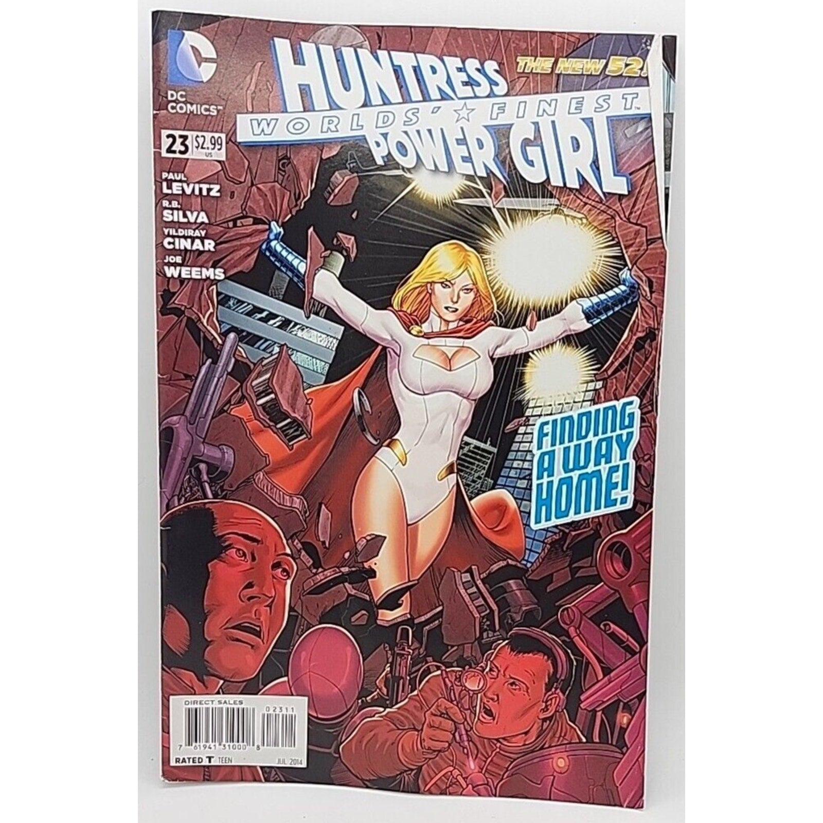 Worlds' Finest #23 (DC Comics July 2014 Huntress/Power Girl