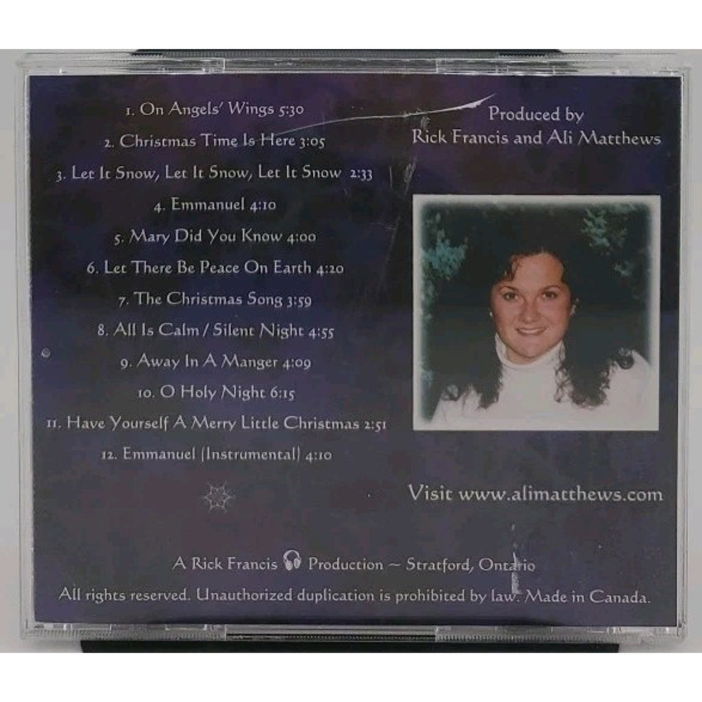 On Angels Wings by Ali Matthews (CD, 2005)