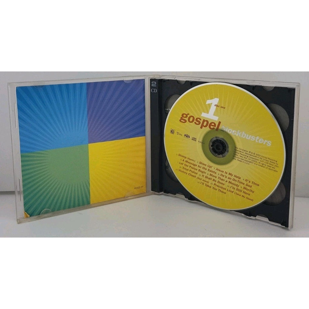 Gospel Blockbusters 2 Discs Music CD Compilation