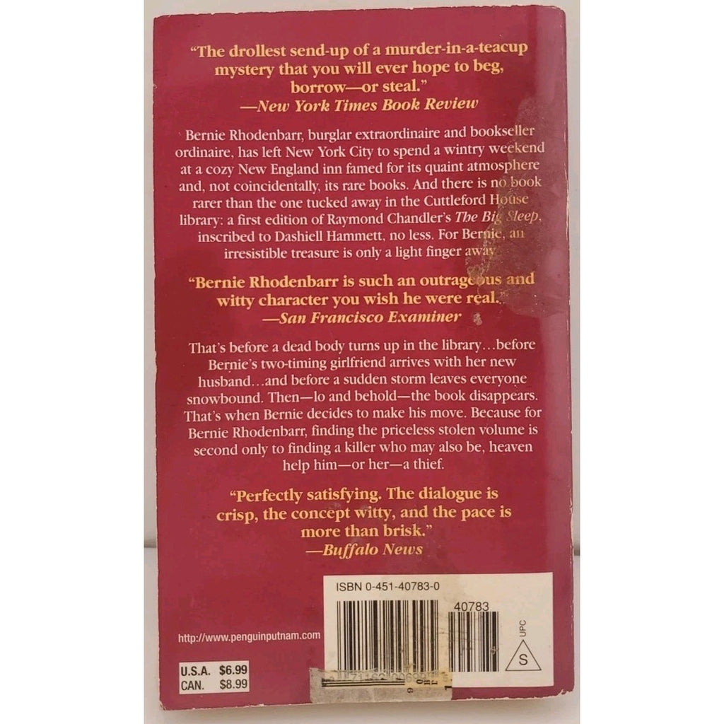 Burglar in the Library by Lawrence Block (1998, Mass Market)