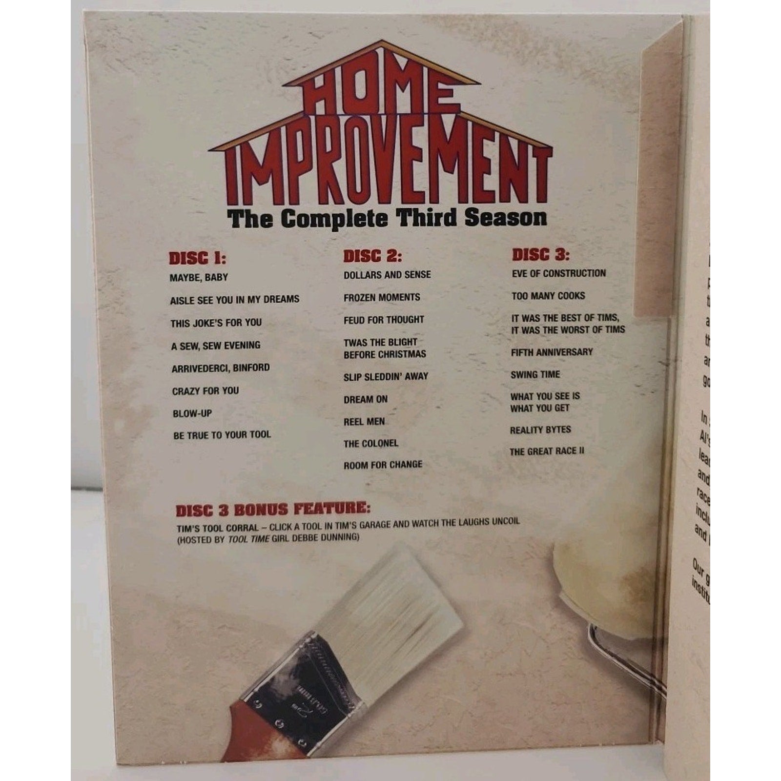 Home Improvement: Complete Third Season (DVD, 1993)