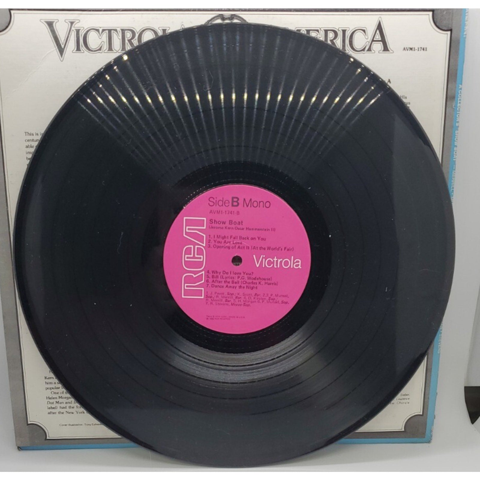 1976 Victrola America A Collector's SHOW BOAT Soundtrack Vinyl LP