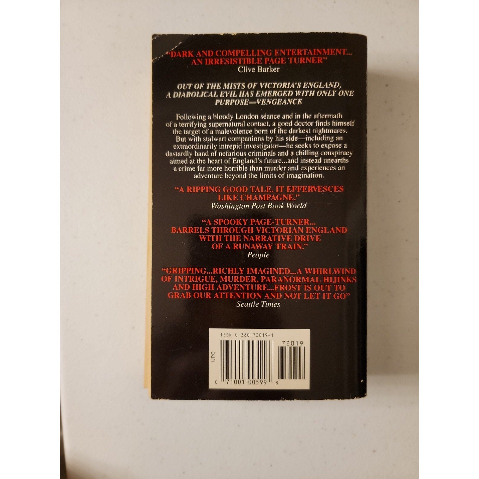 The List Of 7 by Mark Frost (1994, Mass Market)