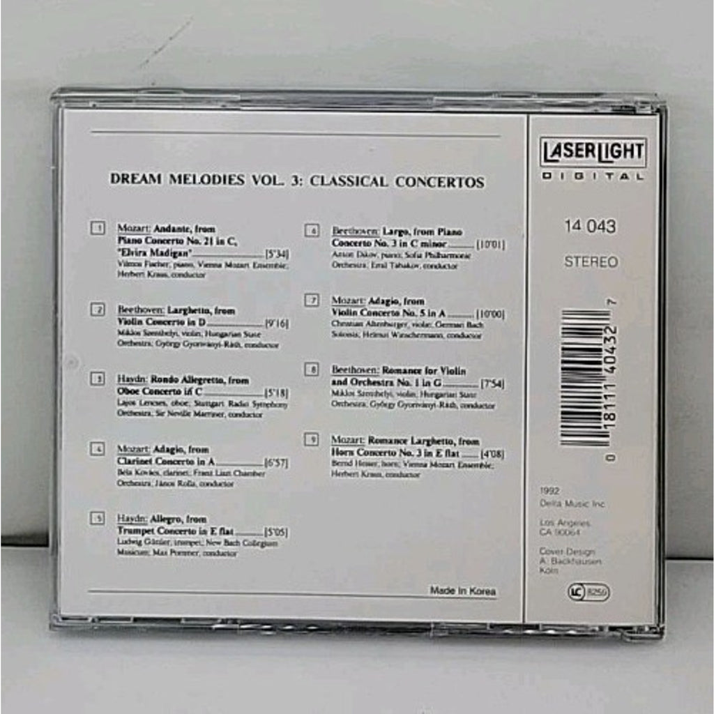 Dream Melodies Vol. 1-5 by Various (CD, 1992)