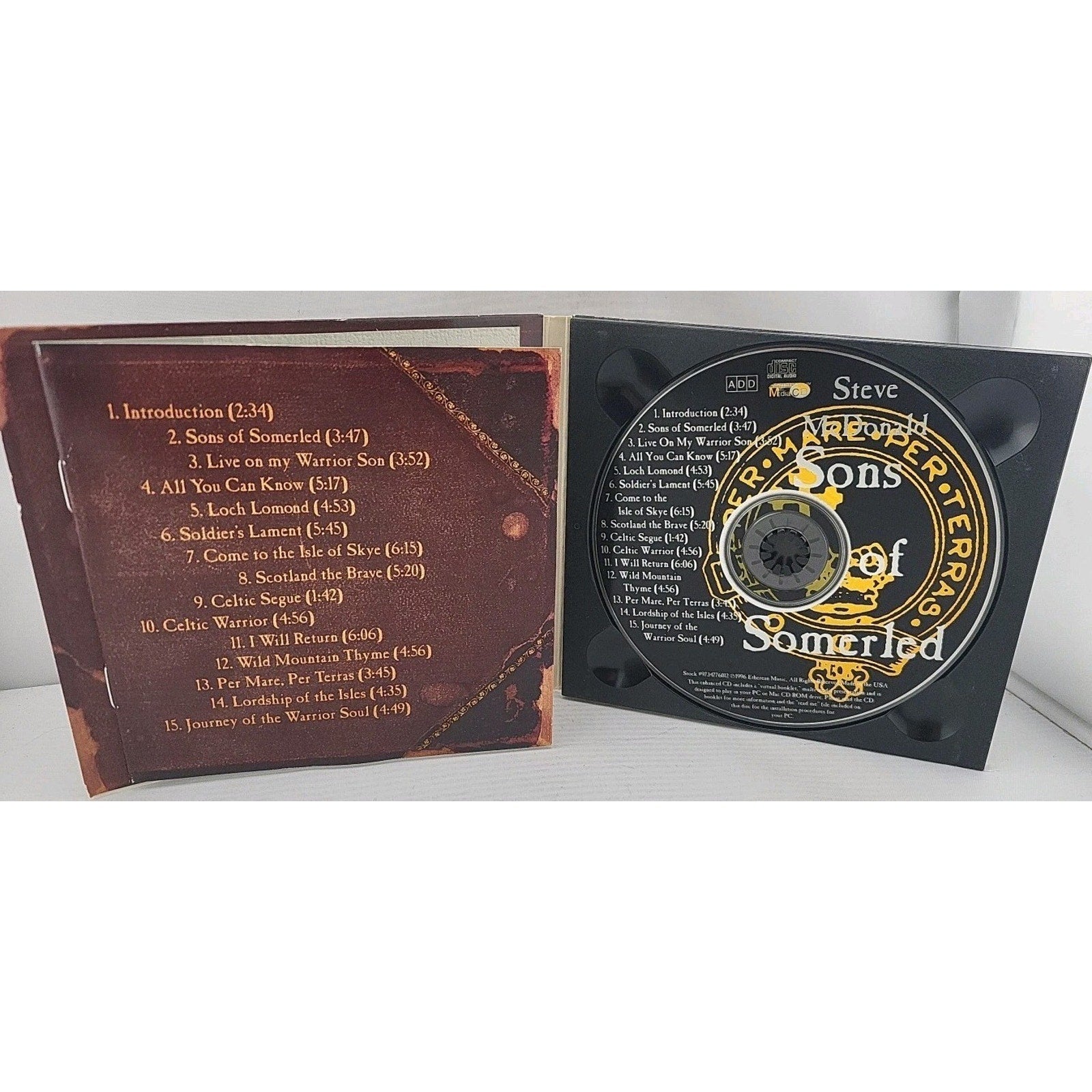 Sons of Somerled by Steve McDonald (CD, 1996)