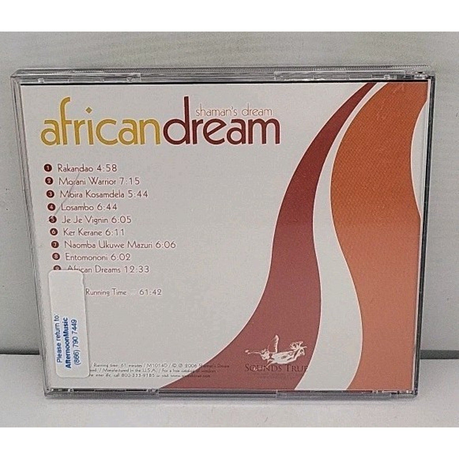 African Dream by Shaman's Dream (CD, 2006)