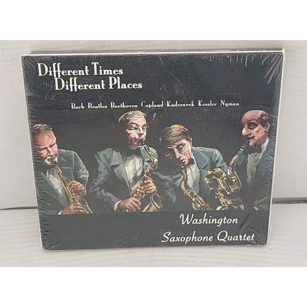 Different Times, Different Places Washington Saxophone Quartet CD *Brand New*