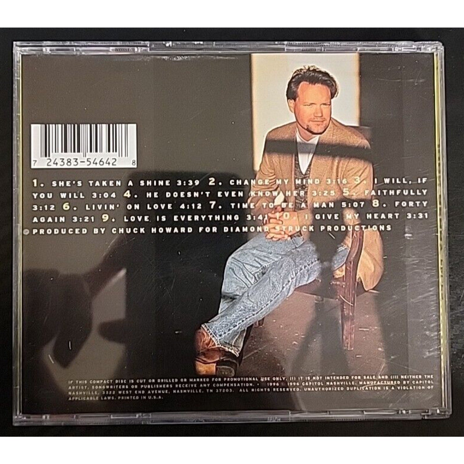 Faces by John Berry (Country) (CD, Sep-1996, Capitol Nashville)
