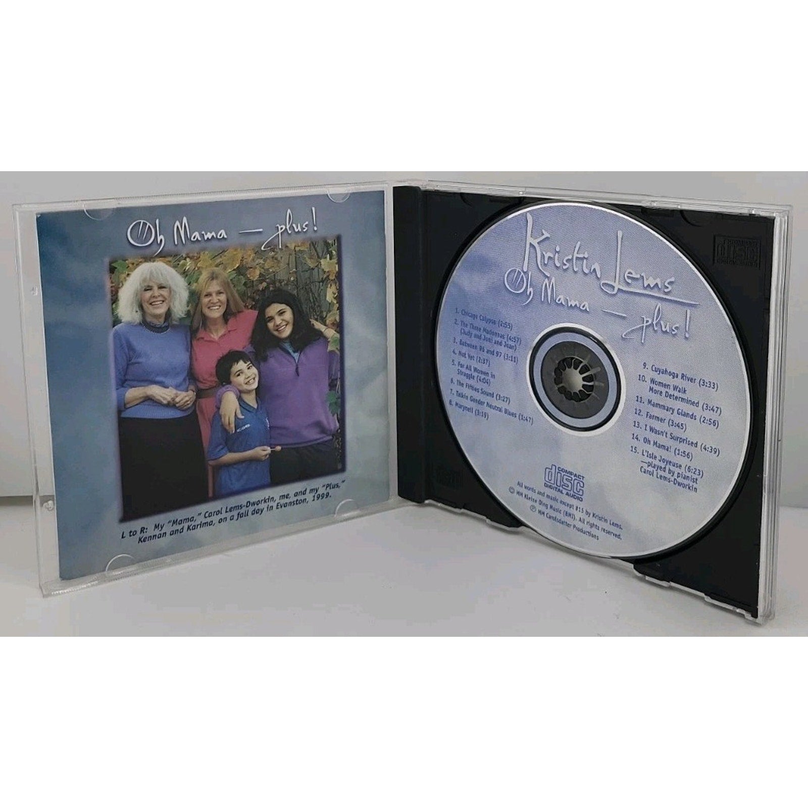 Oh Mama-Plus! by Kristin Lems (CD, 2002)