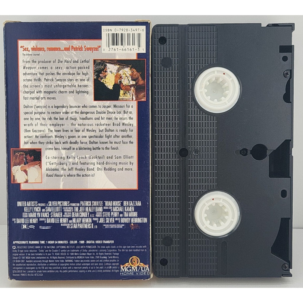 Road House (VHS, 1997, Movie Time)