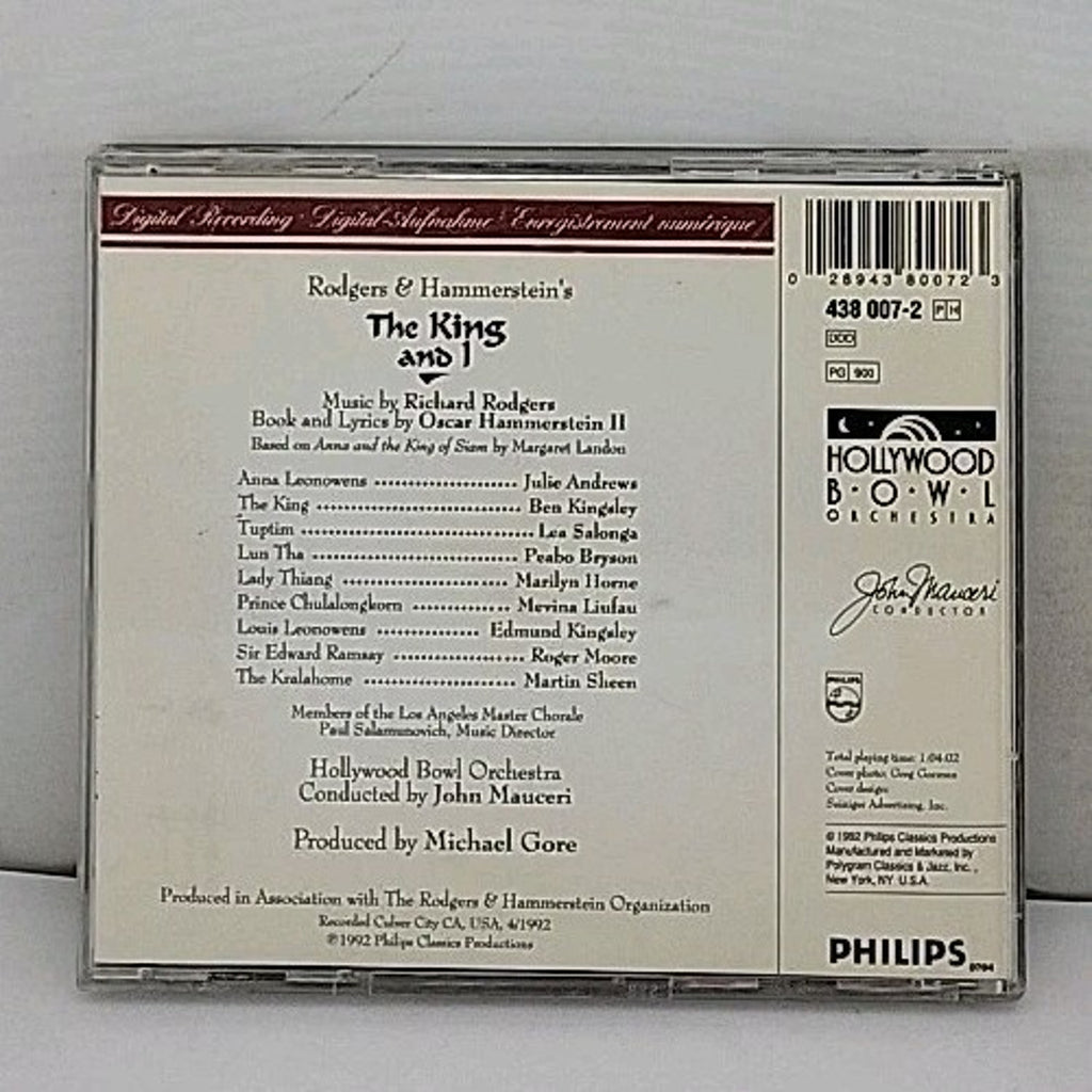 Musical by King & I (CD, 1992)