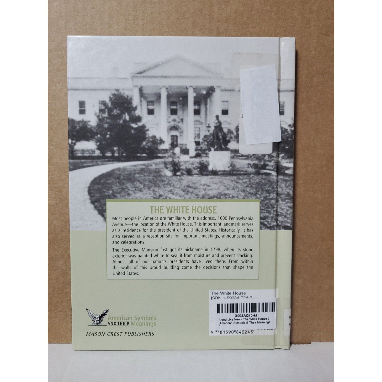 The White House by Hal Marcovitz (2003, Hardcover)