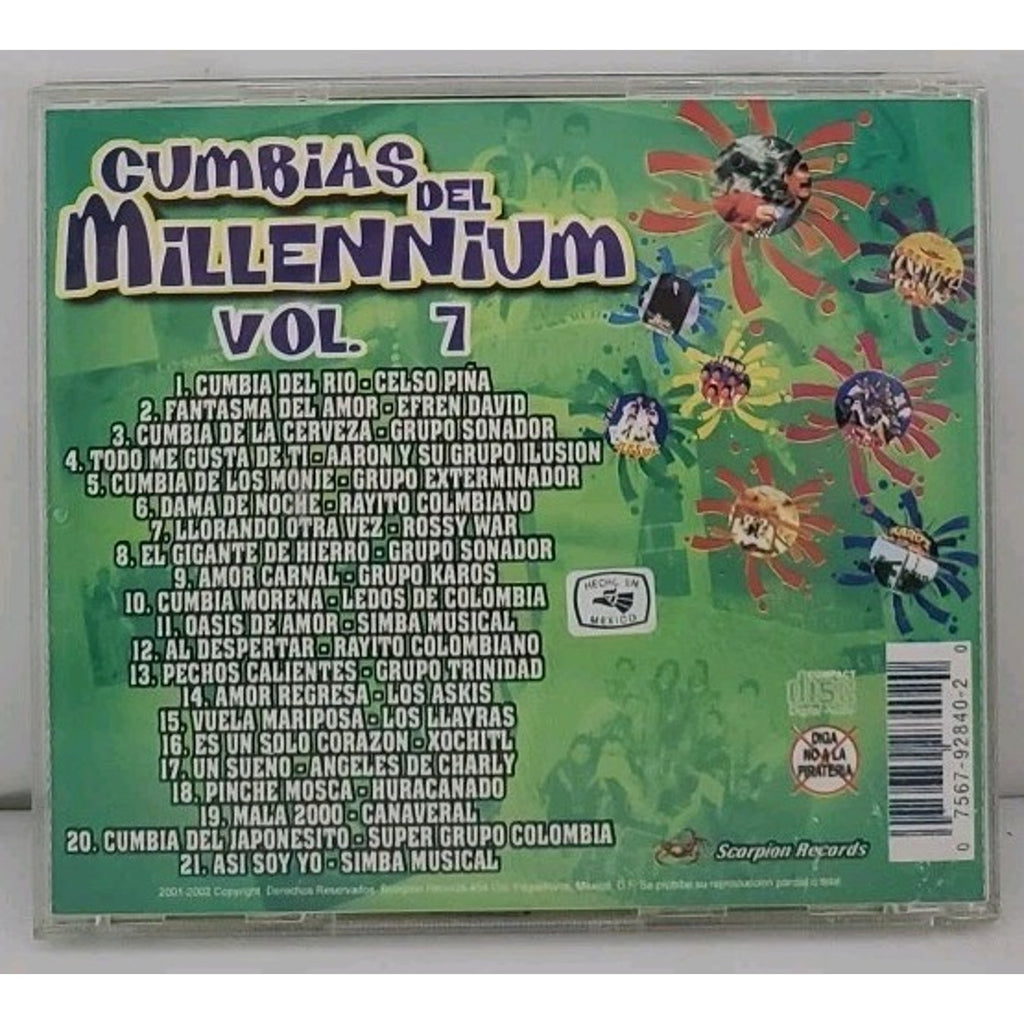 Cumbias Del Millennium Vol 7 CD