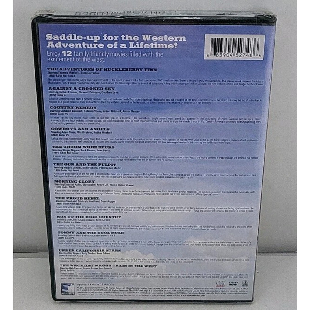 Western Adventures: Family Film Collection (DVD) *Brand New*