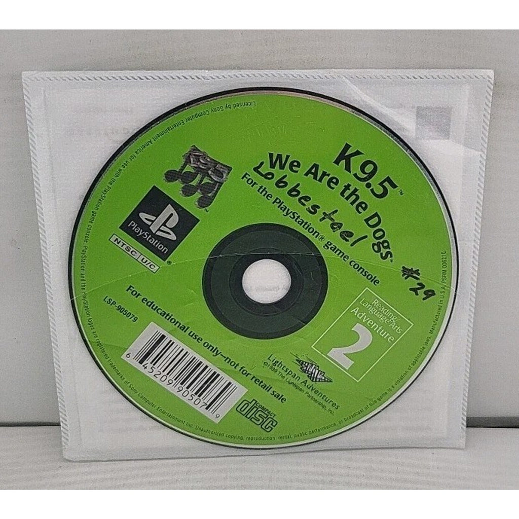 K9.5 We Are The Dogs PS1