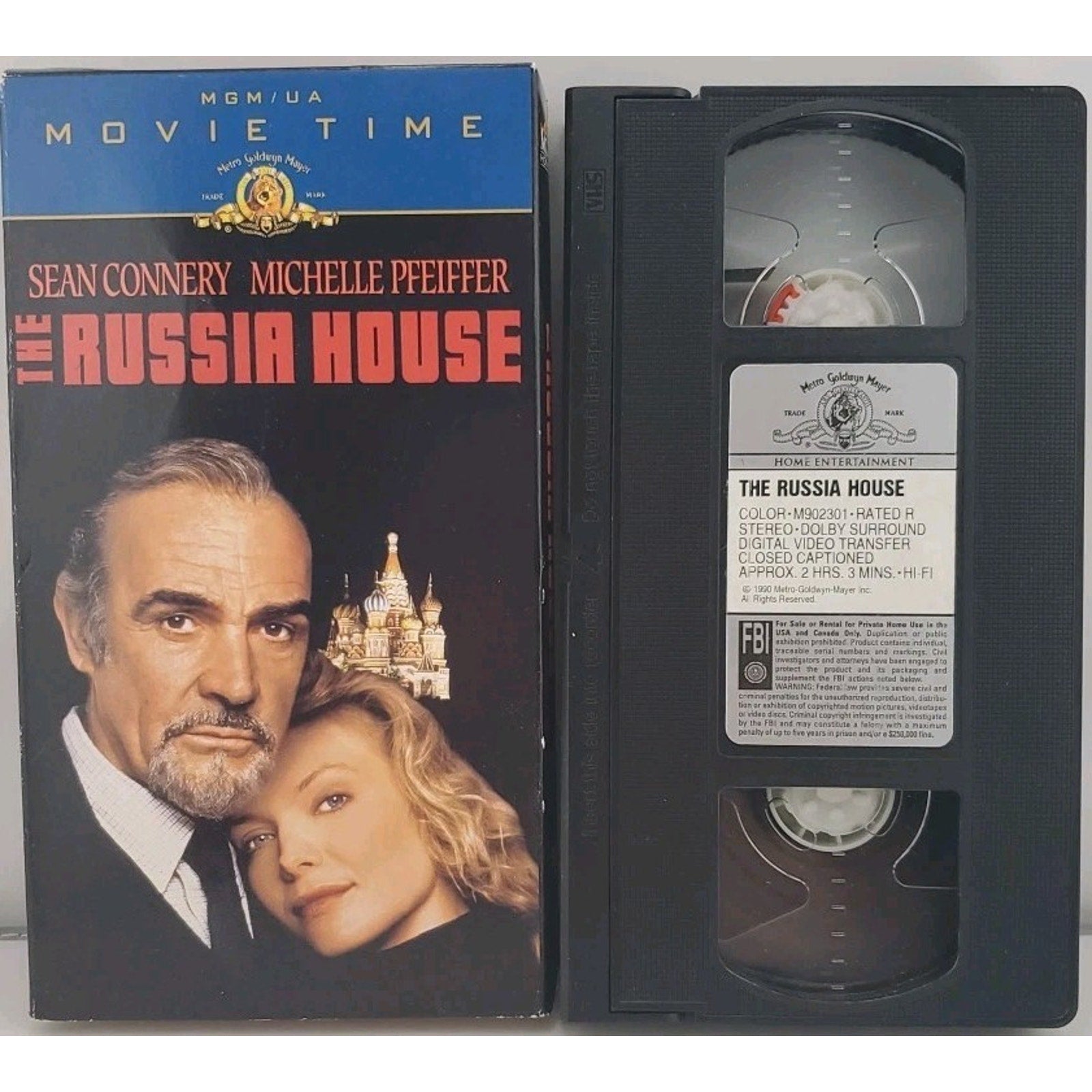 The Russia House (VHS, 1991, Movie Time)