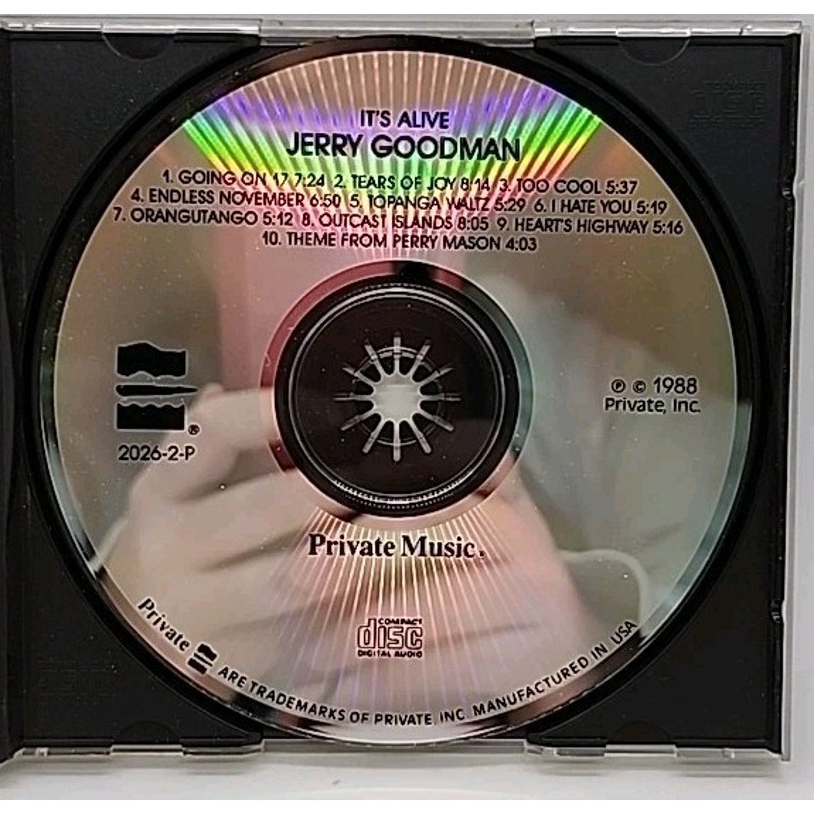 It's Alive [Bonus Tracks] by Jerry Goodman (CD, Private Music)