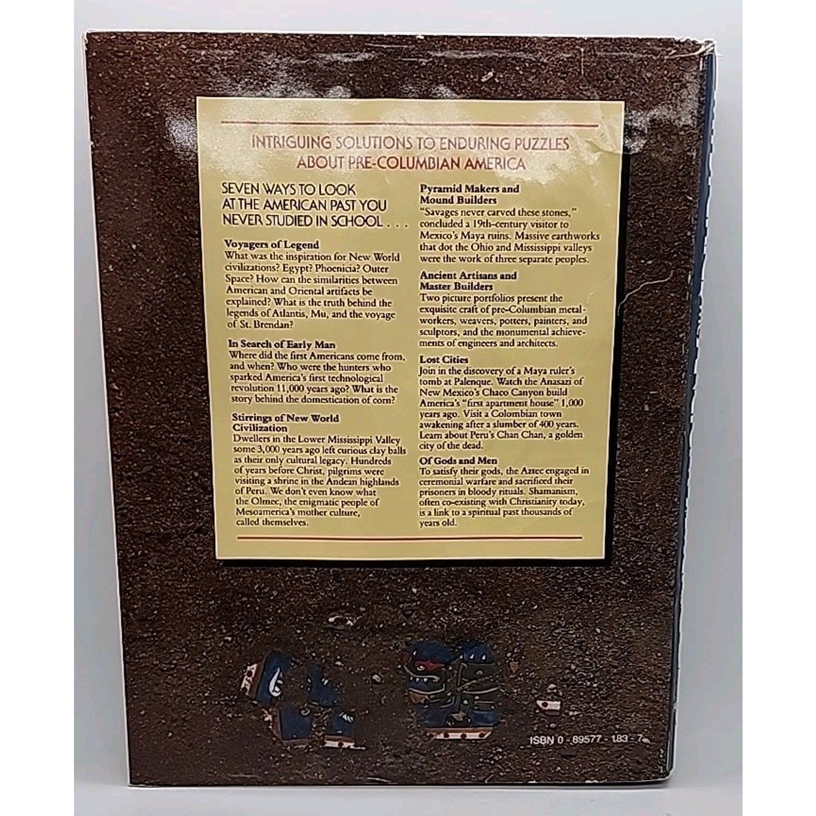 Mysteries of the Ancient Americas by Reader's Digest Editors (1986, Hardcover)