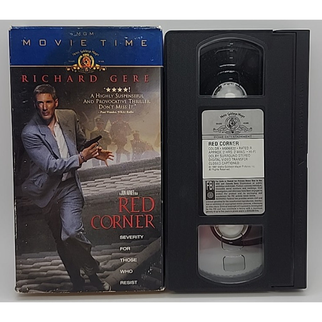 Red Corner (VHS, 1997, Movie Time)