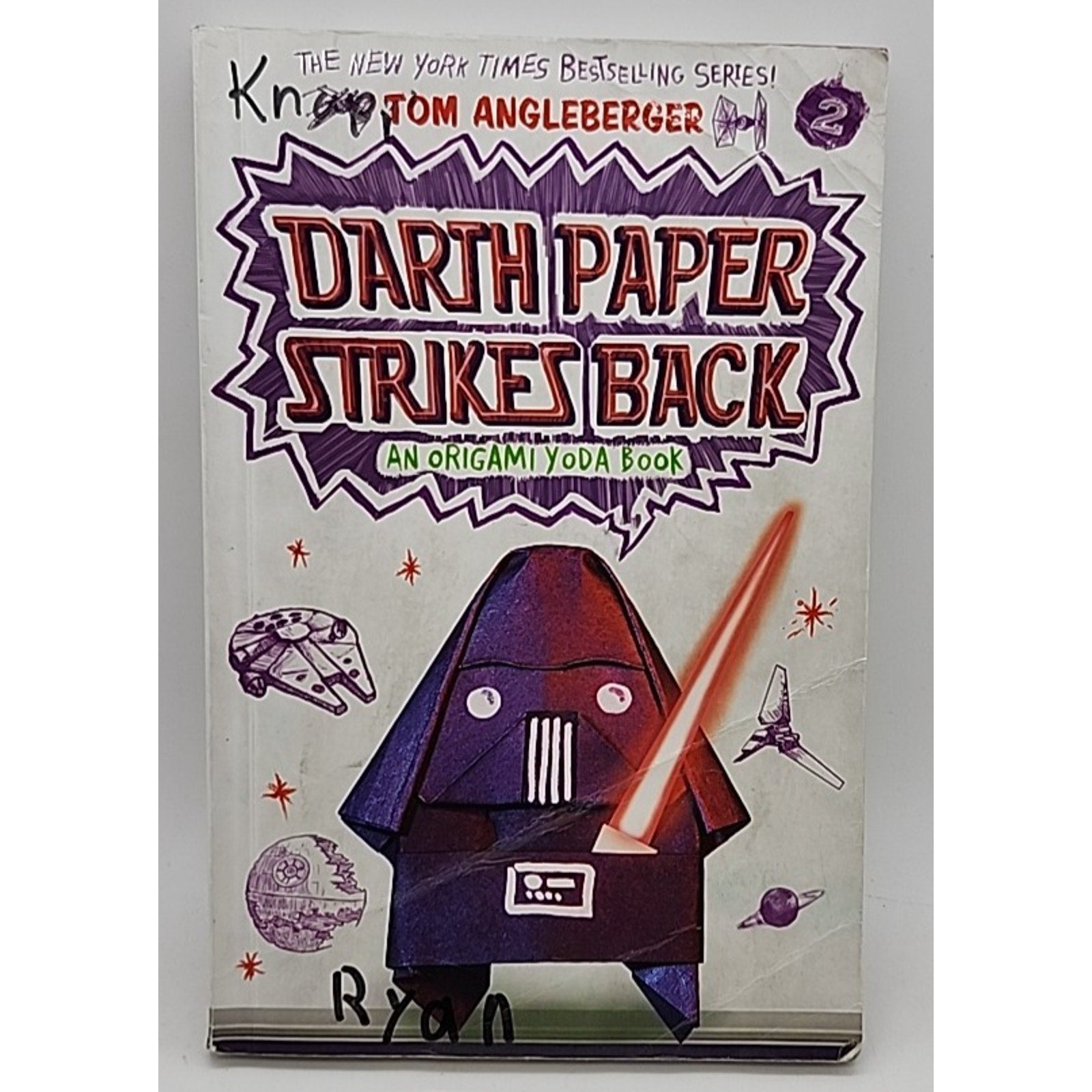 Darth Paper Strikes Back (Origami Yoda #2) : An Origami Yoda Book by Tom...