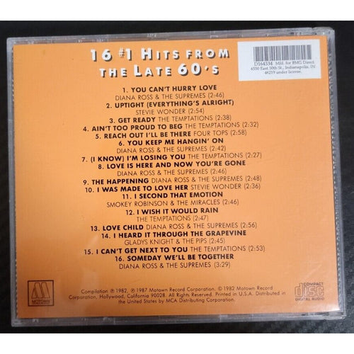 16 #1 Hits From The Late 60's CD