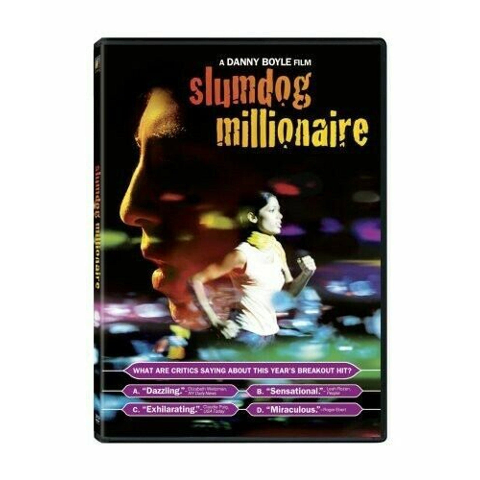 Slumdog Millionaire (DVD, 2009, Checkpoint Sensormatic Widescreen)