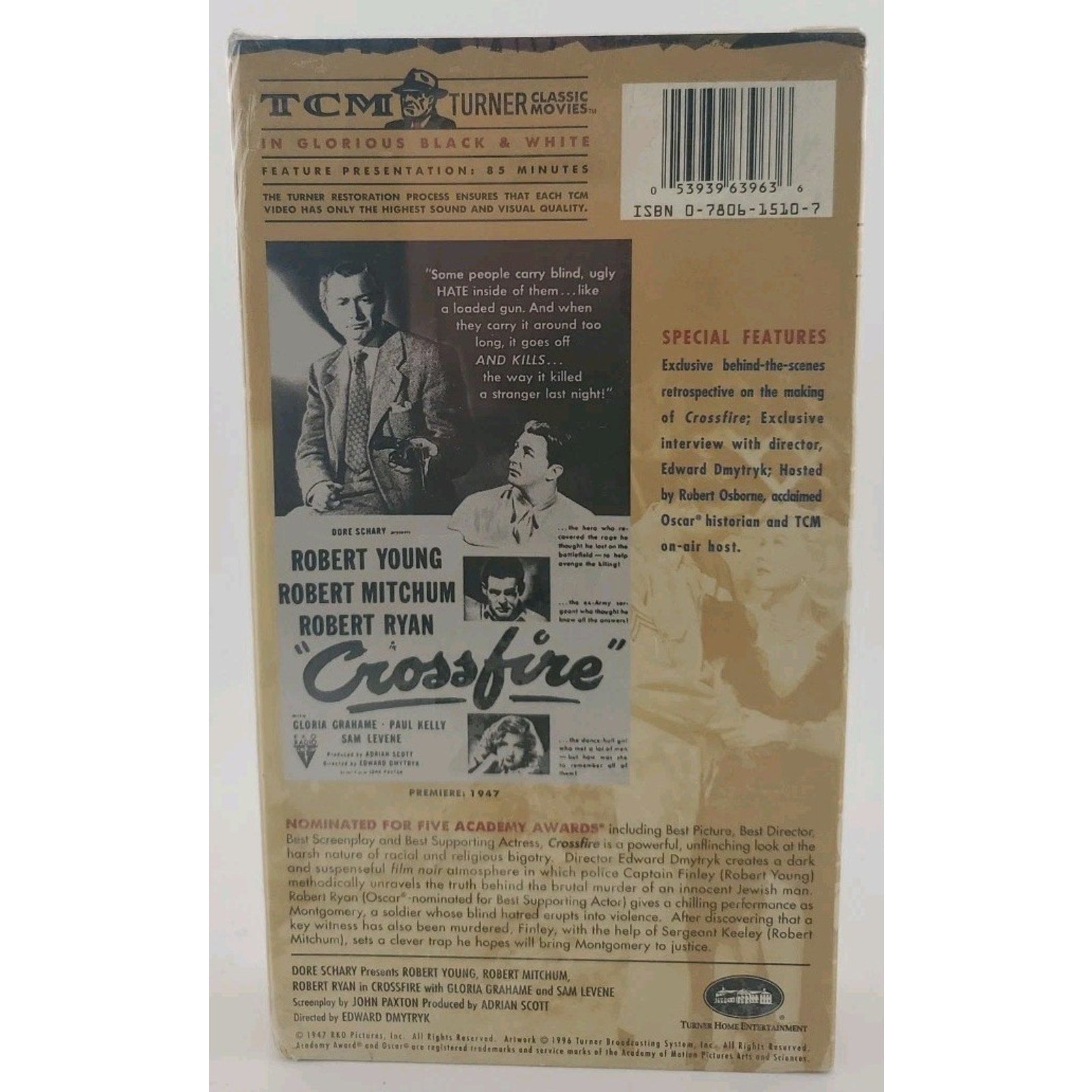 Crossfire (VHS) *Brand New*