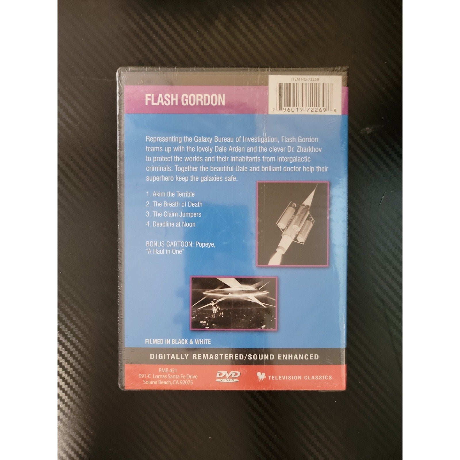 Flash Gordon, Volume 2 (DVD, Slim Case, 4 Episodes) *Brand New*