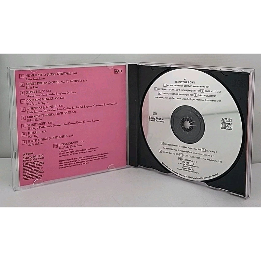 A Christmas Gift CD (Sony Music, 1991) Andre Kostelanetz, Perey Faith: A 22194