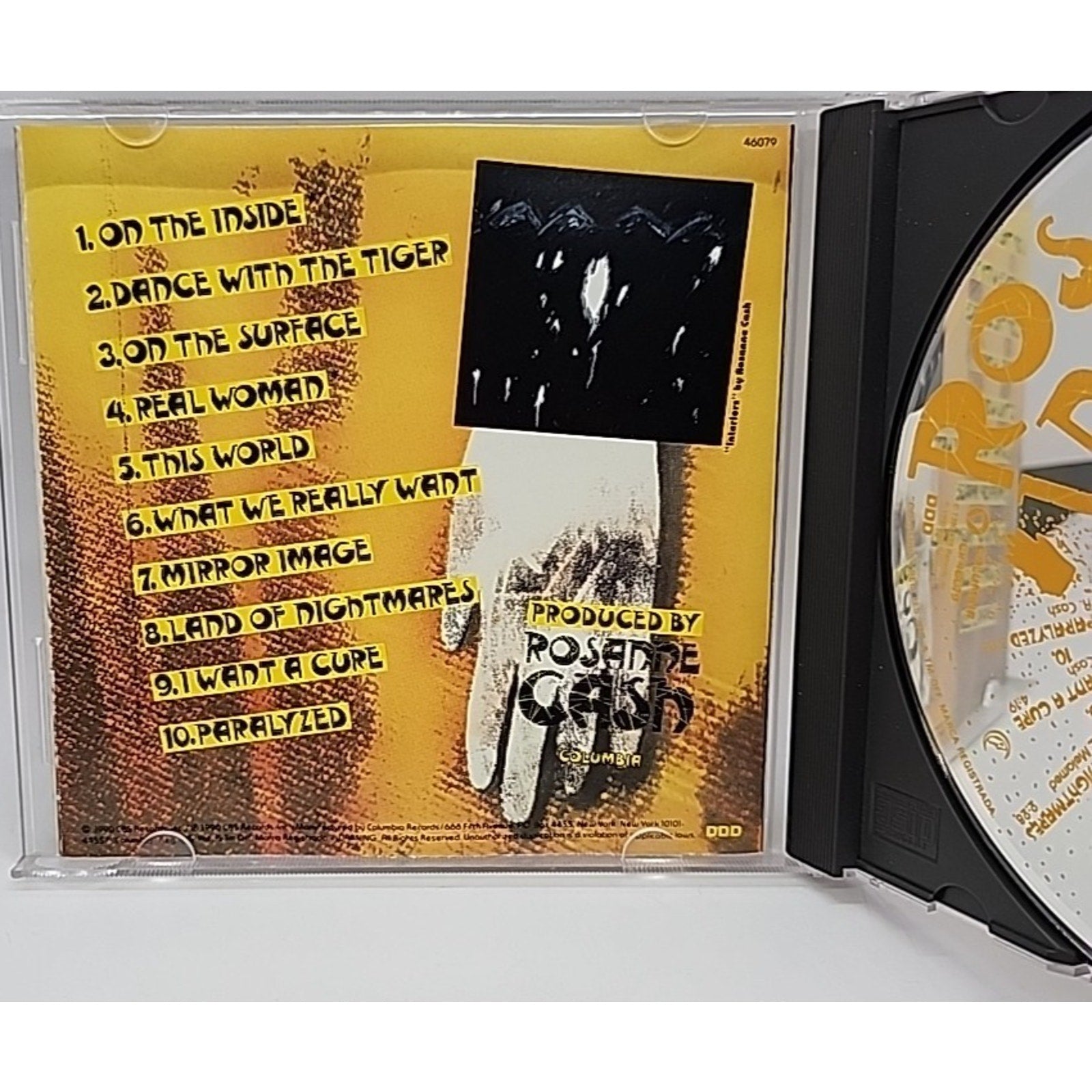 Interiors by Rosanne Cash (CD, Oct-1990, Columbia (USA))