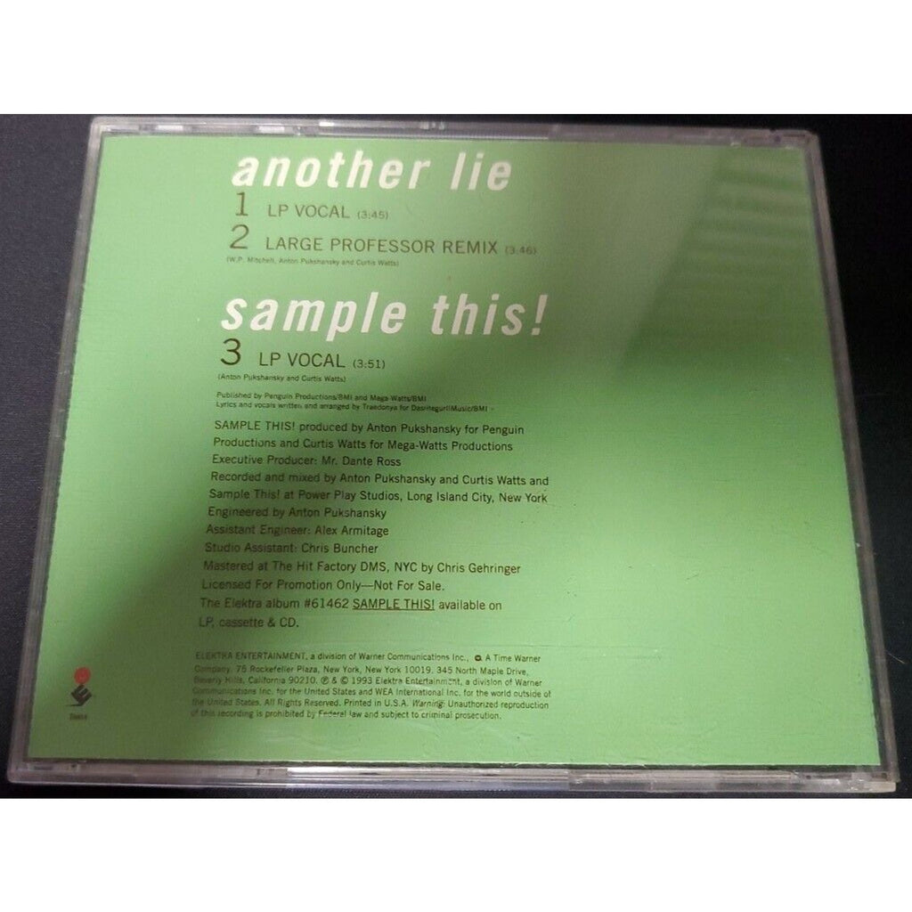 Sample This! Another Lie (CD)