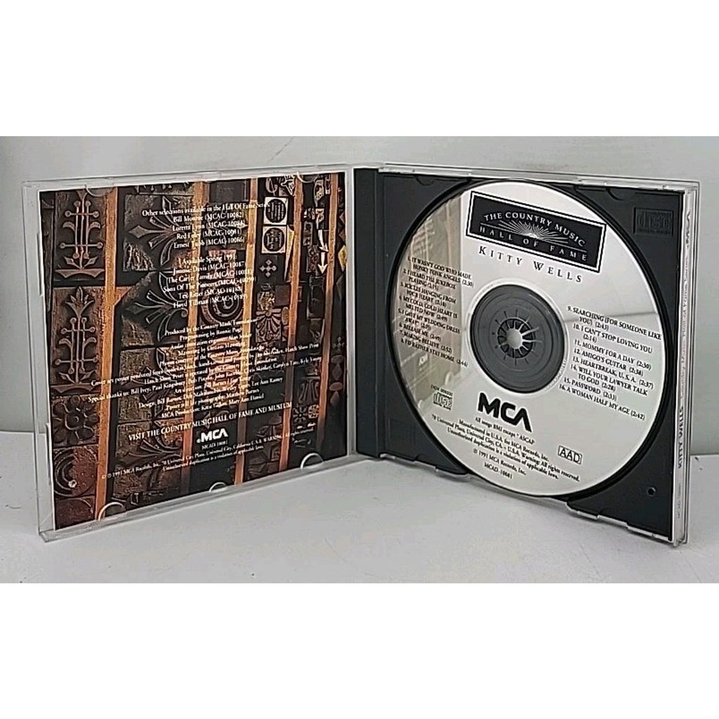 The Country Music Hall of Fame by Kitty Wells (CD, 1999)