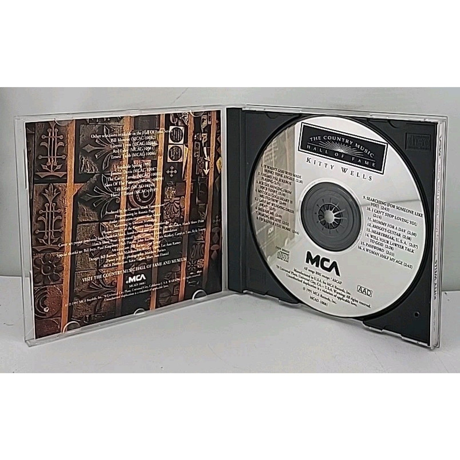 The Country Music Hall of Fame by Kitty Wells (CD, 1999)
