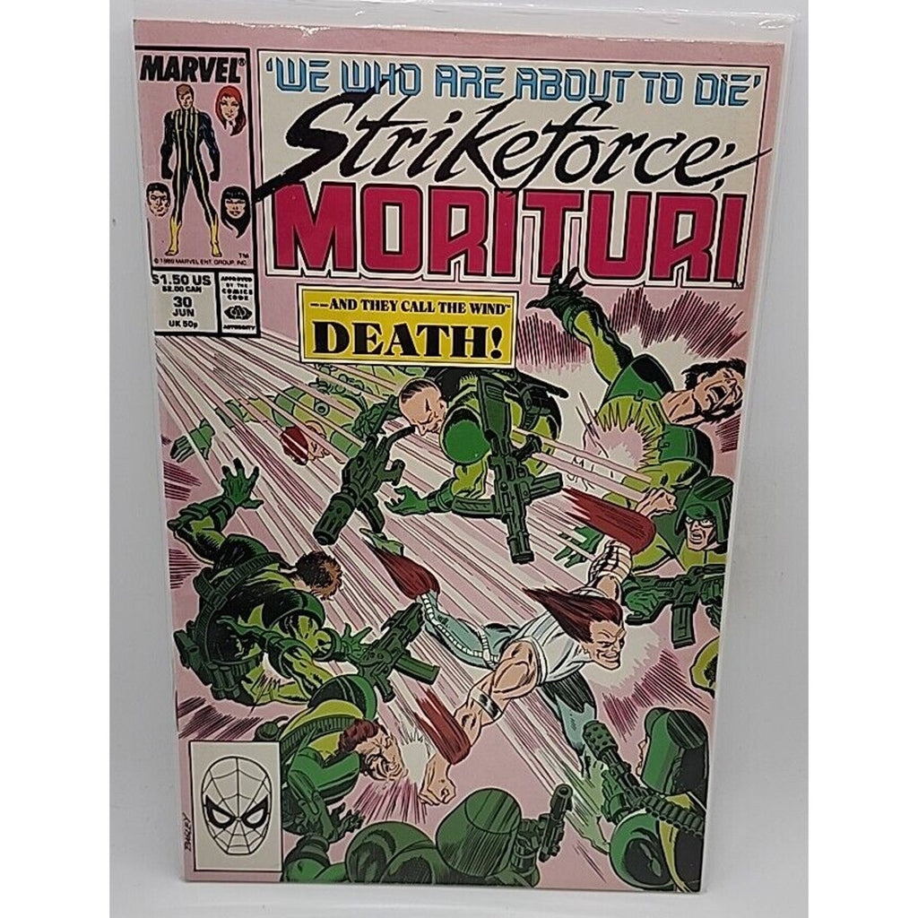 Strikeforce: Morituri #30 1989 Marvel Comics Comic Book
