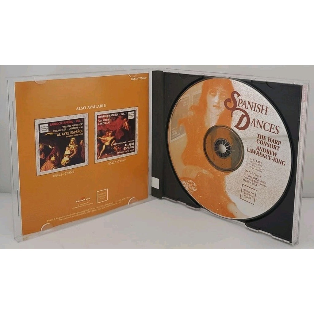 The Harp Consort, Andrew Lawrence-King - Spanish Dances CD 1995 Baroque