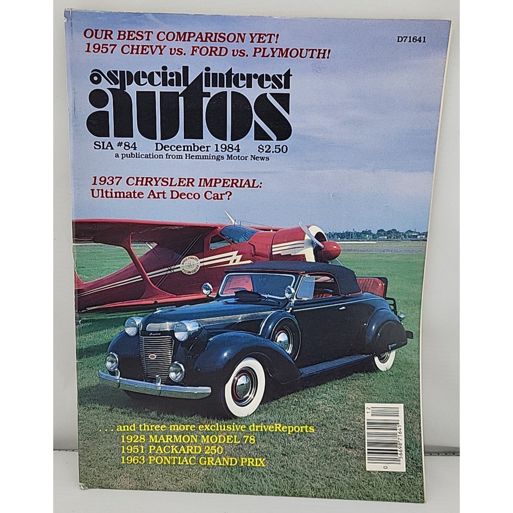 Special Interest Autos December 1984
