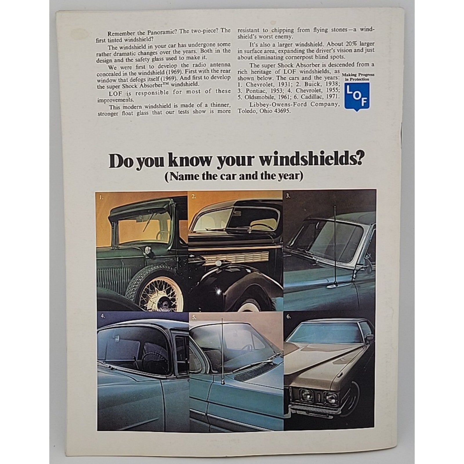 1973 Detroit Auto Show and Motor Home Exhibit Official Program