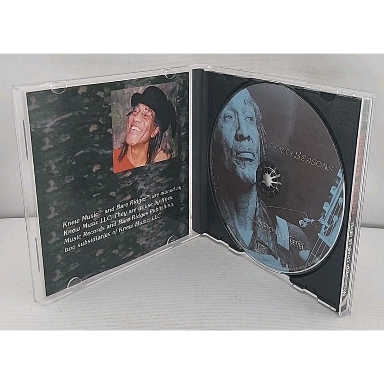 Mississippi Charles Bevel-Not Of Seasons-CD-2000-Bare Ridges Records