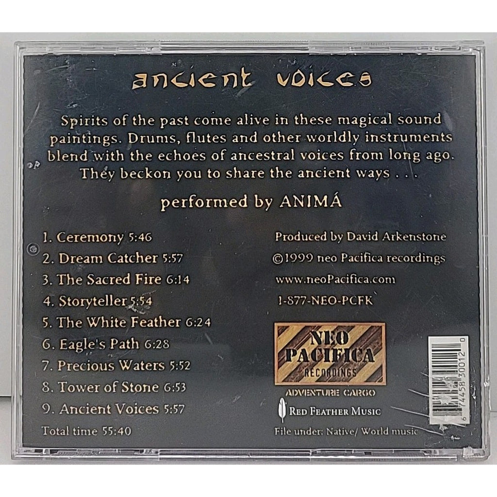 Ancient Voices - Audio CD By Anima