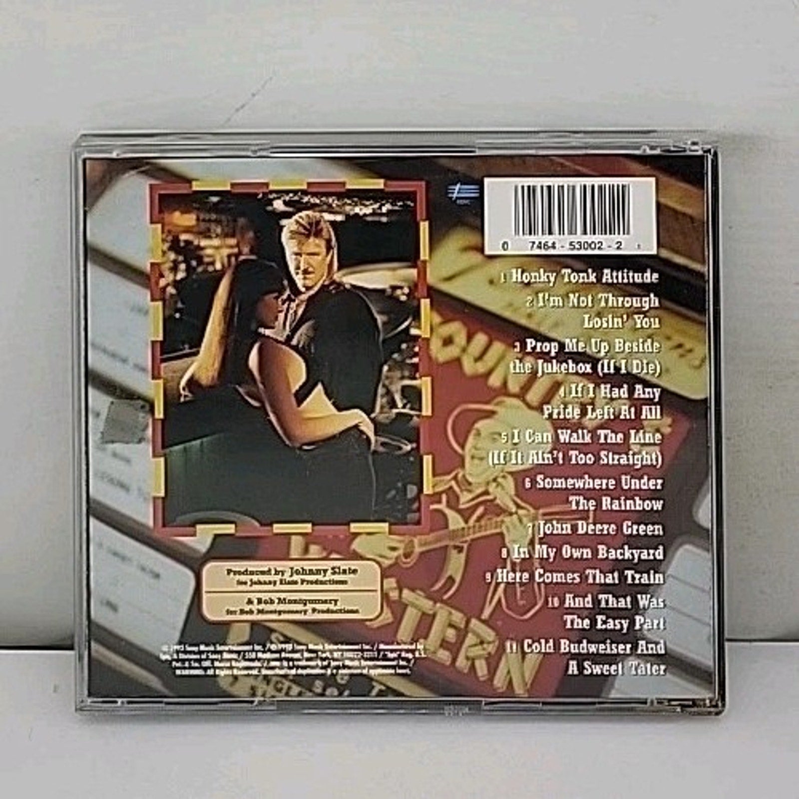 Honky Tonk Attitude by Diffie, Joe (CD, 1993)