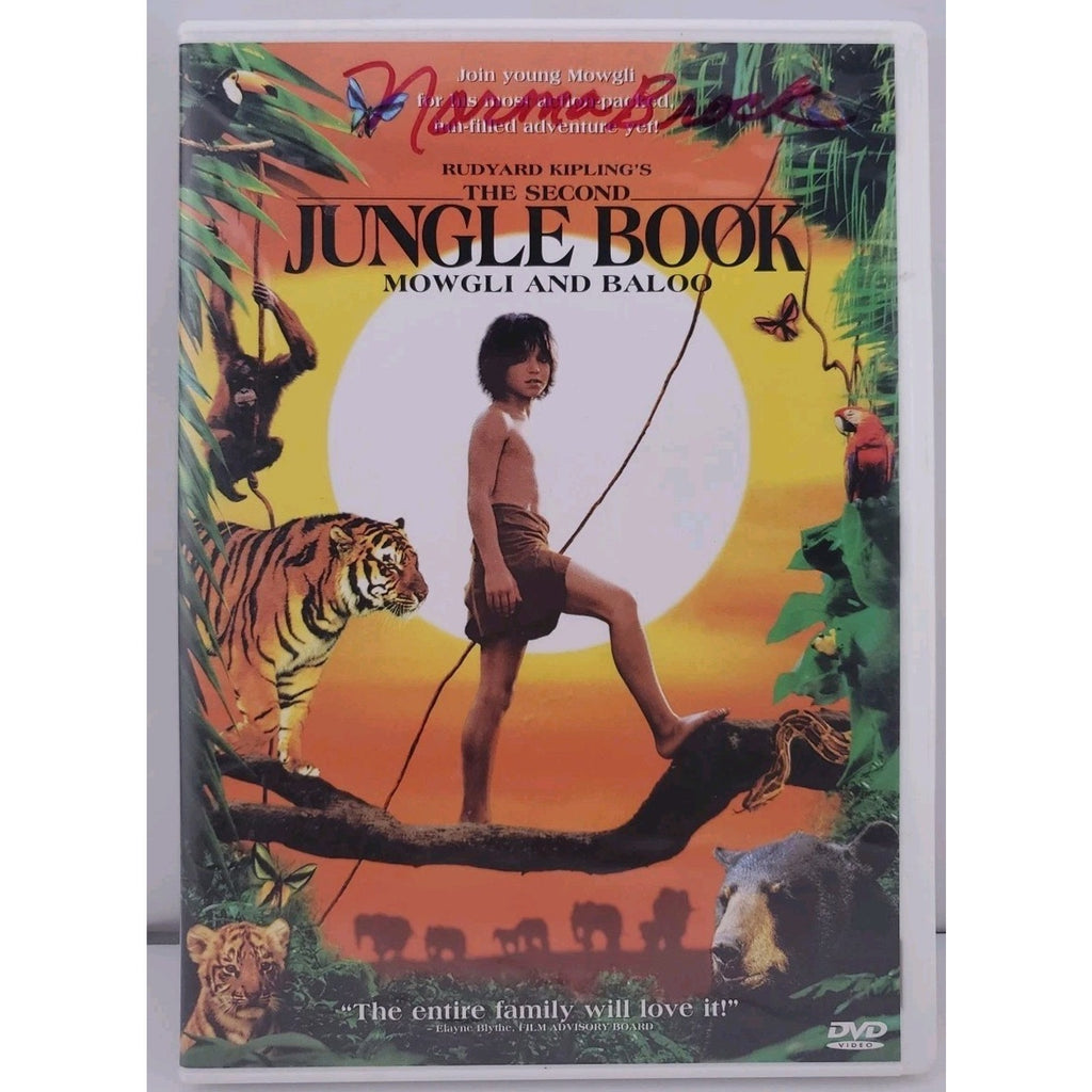 Rudyard Kipling's the Second Jungle Book: Mowgli and Baloo (DVD, 1997)