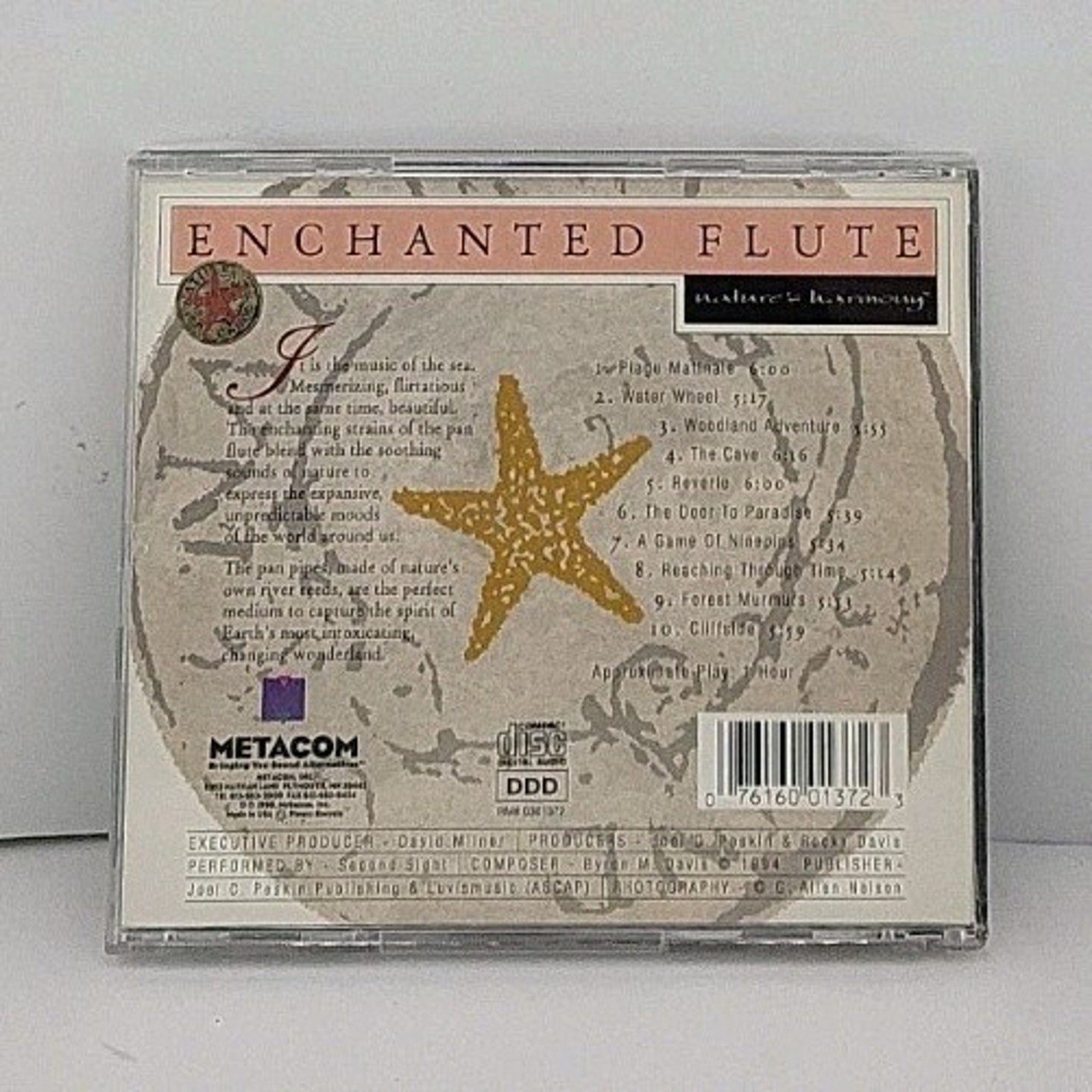 Enchanted Flute Magical Blend of Music and The Sound of Nature (CD)