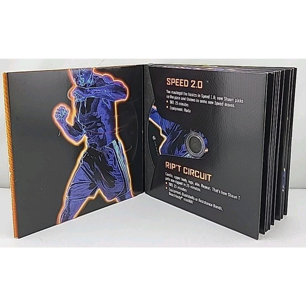 Beachbody Focus T25 Alpha CD Set Workout Nutrition Guide *Missing 1 Disc*