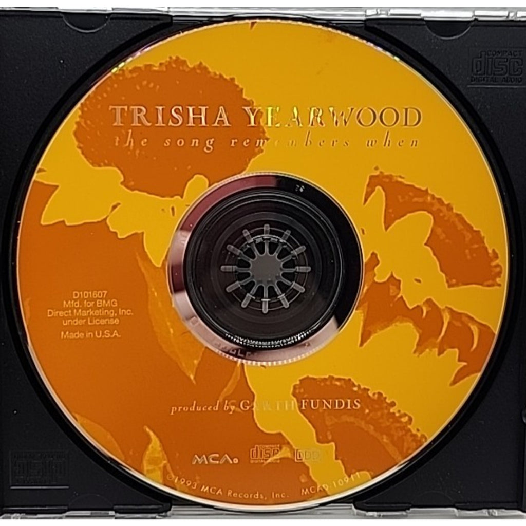 The Song Remembers When by Trisha Yearwood (CD, 1993, MCA)