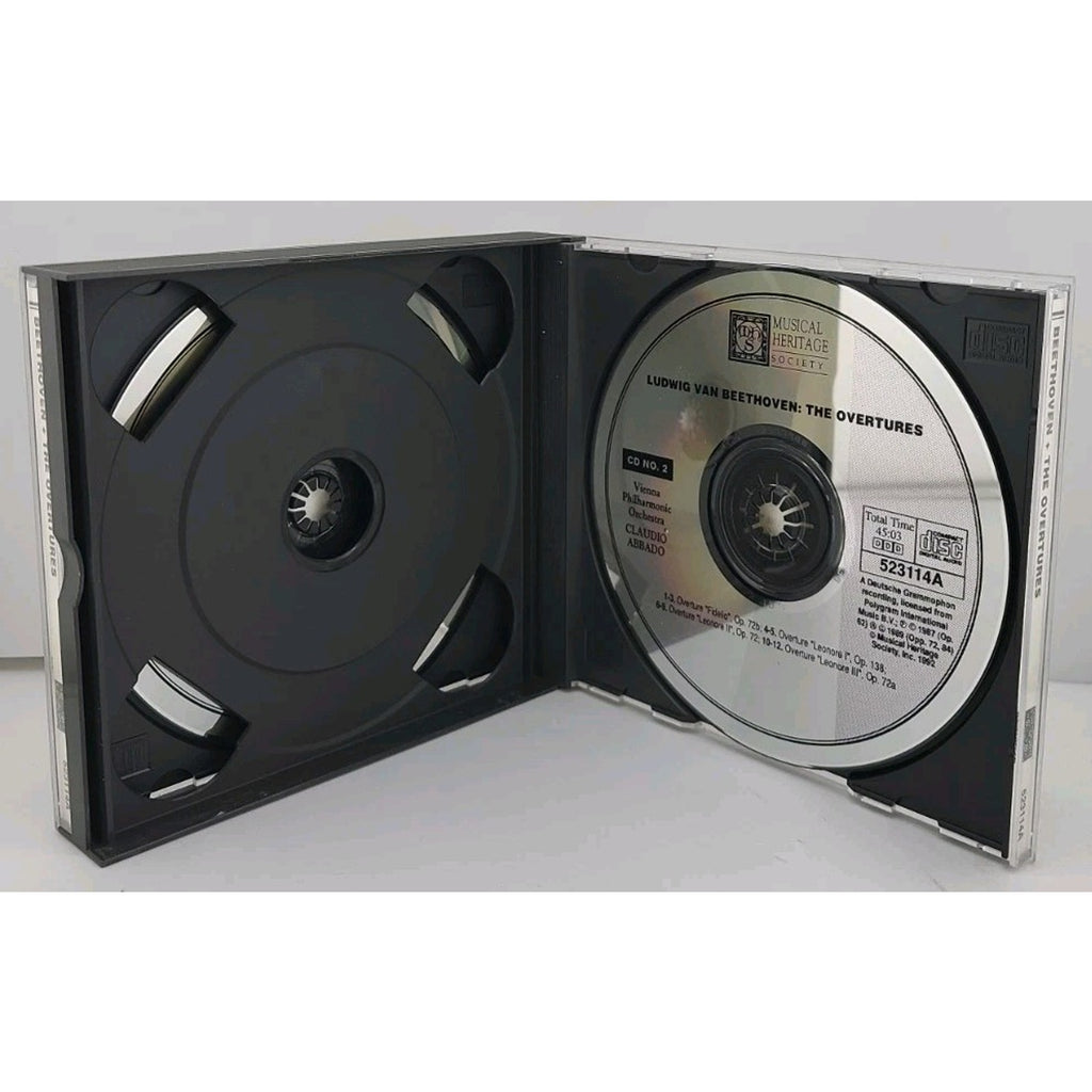 Beethoven: The Overtures CD Vienna Harmonic Orchestra 2 Disc Set Classical Music