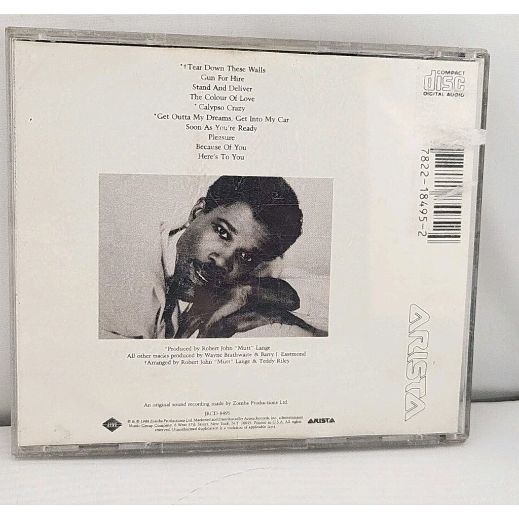 Tear Down These Walls by Billy Ocean (CD, 1988, Zomba (USA))