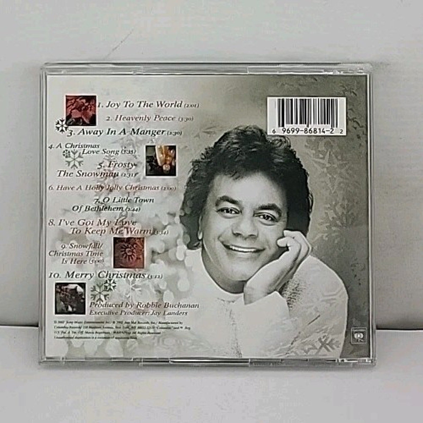 Christmas Album by Johnny Mathis (CD, 2002)