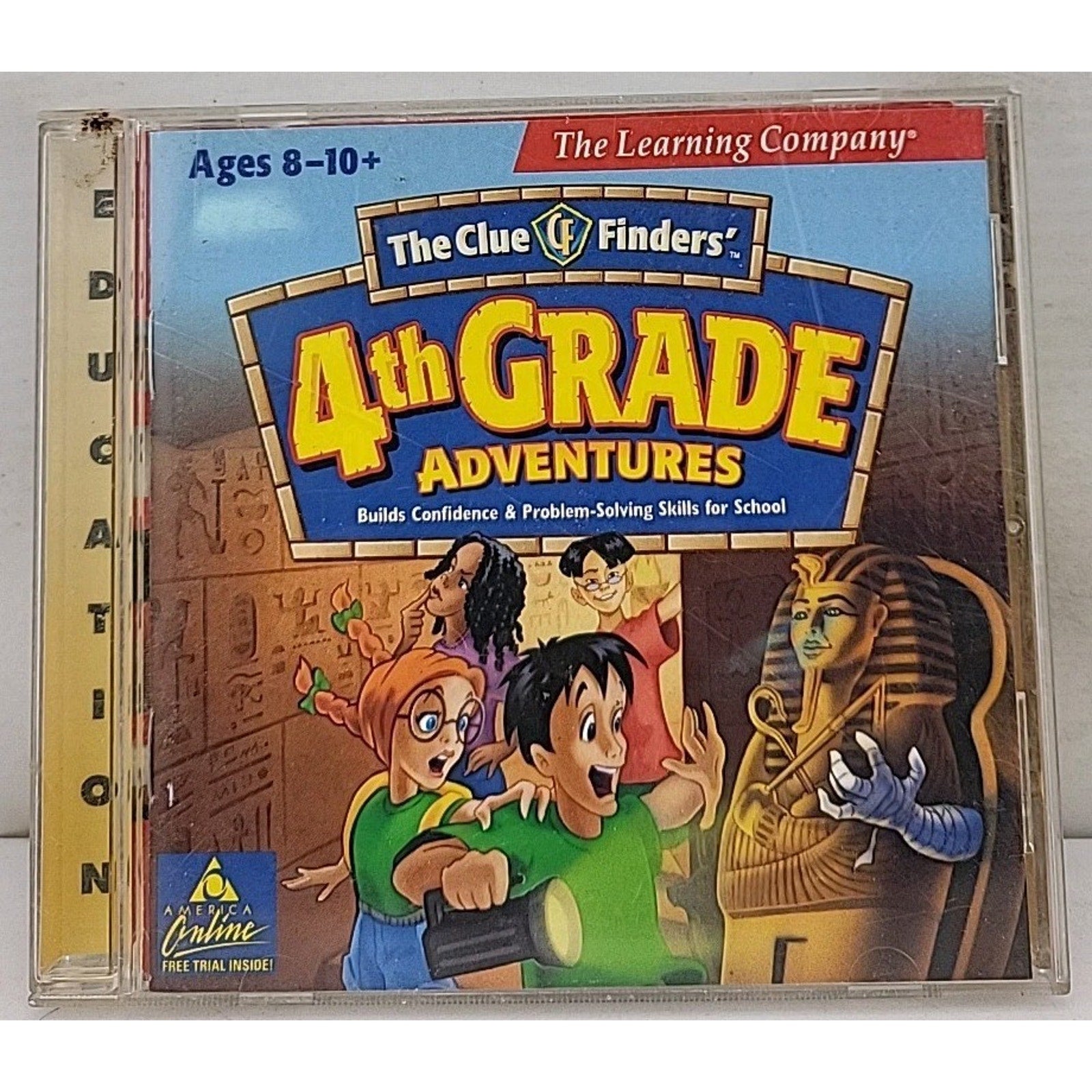 ClueFinders 4th Grade Adventures CD Rom (1999, The Learning Company) Windows/Mac